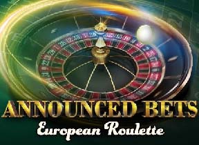 European Roulette Announced Bets